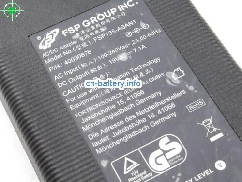  image 4 for  FSP 19V 7.1A笔记本适配器，笔记本电脑充电器在线網購,FSP19V7.1A135W-5.5x2.5mm-Switching 