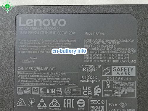  image 2 for  LENOVO 20V 15A笔记本适配器，笔记本电脑充电器在线網購,LENOVO20V15A300W-rectangle 