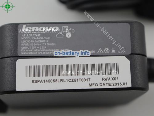  image 4 for  LENOVO 20V 2.25A笔记本适配器，笔记本电脑充电器在线網購,LENOVO20V2.25A45W-4.0x1.7mm-EU 