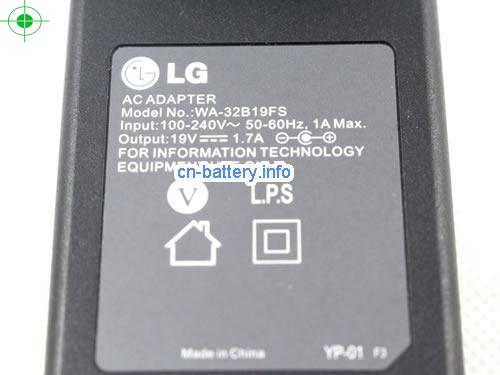  image 2 for  LG 19V 1.7A笔记本适配器，笔记本电脑充电器在线網購,LG19V1.7A32W-6.5x4.0mm-EU 