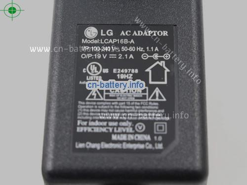  image 3 for  LG 19V 2.1A笔记本适配器，笔记本电脑充电器在线網購,LG19V2.1A40W-6.5x4.0mm-US 